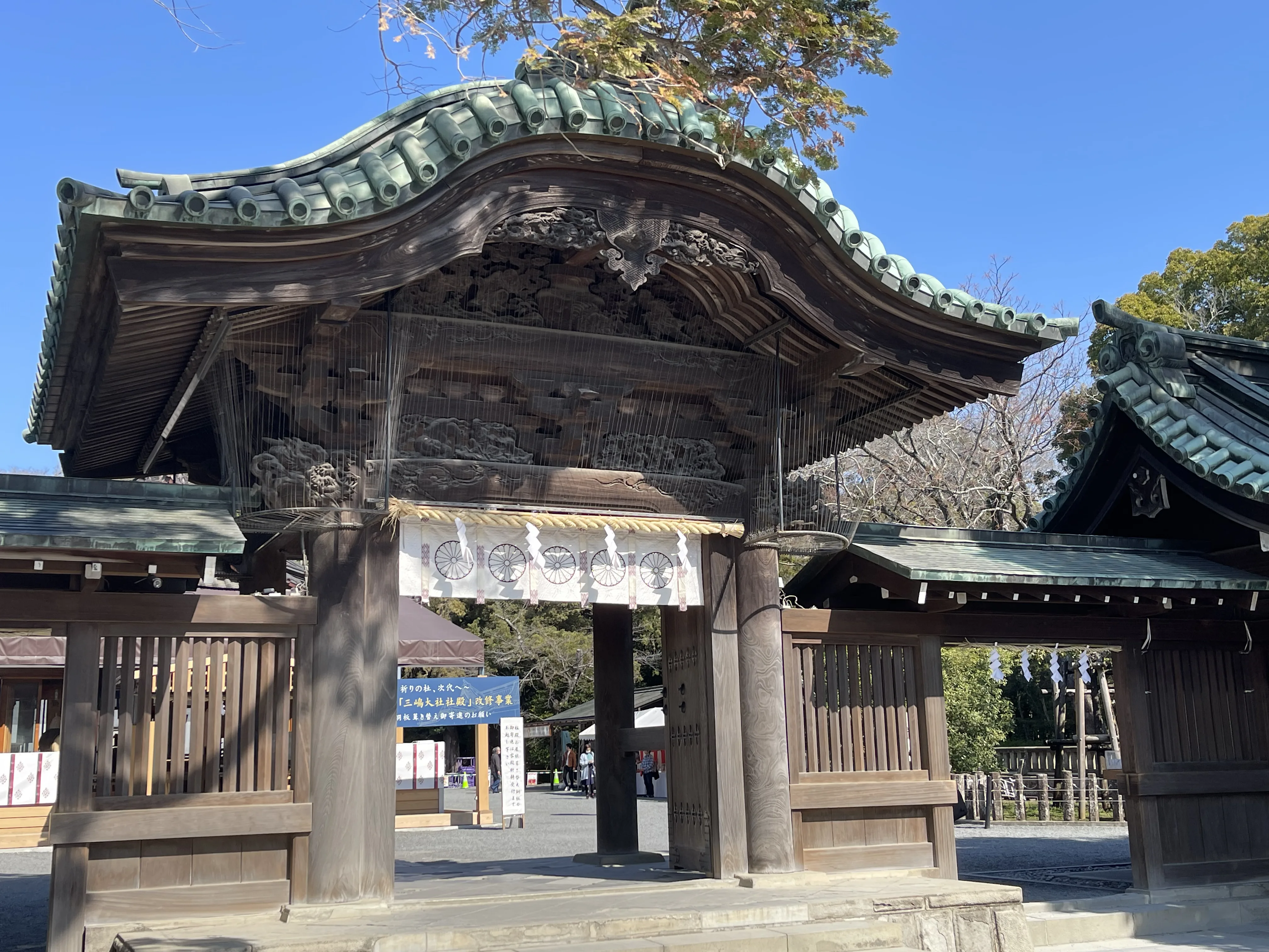 三島大社の装飾